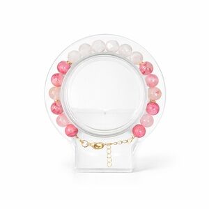 Misty Rose Jade Bracelet